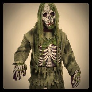 Skeleton Zombie child costume